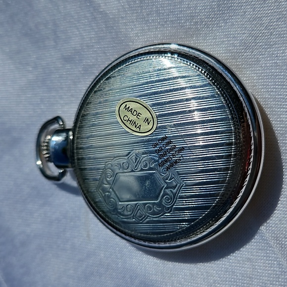 Geneva Quartz Gold Tone English Deer Pocket Watch #70 - Picture 3 of 4